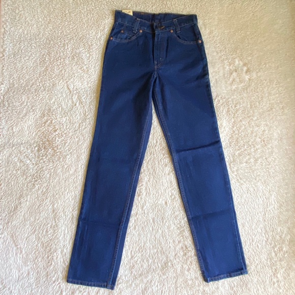 ☆ Deadstock Dark Wash Vintage Levi’s 506 Jeans ☆ - Picture 3 of 4